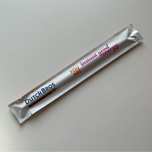 Dutch Bros Coffee January 21 2026 Limited Edition Color Changing Beverage Straw